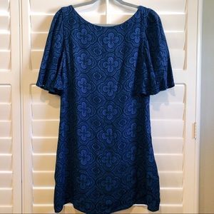 Backless floral dress